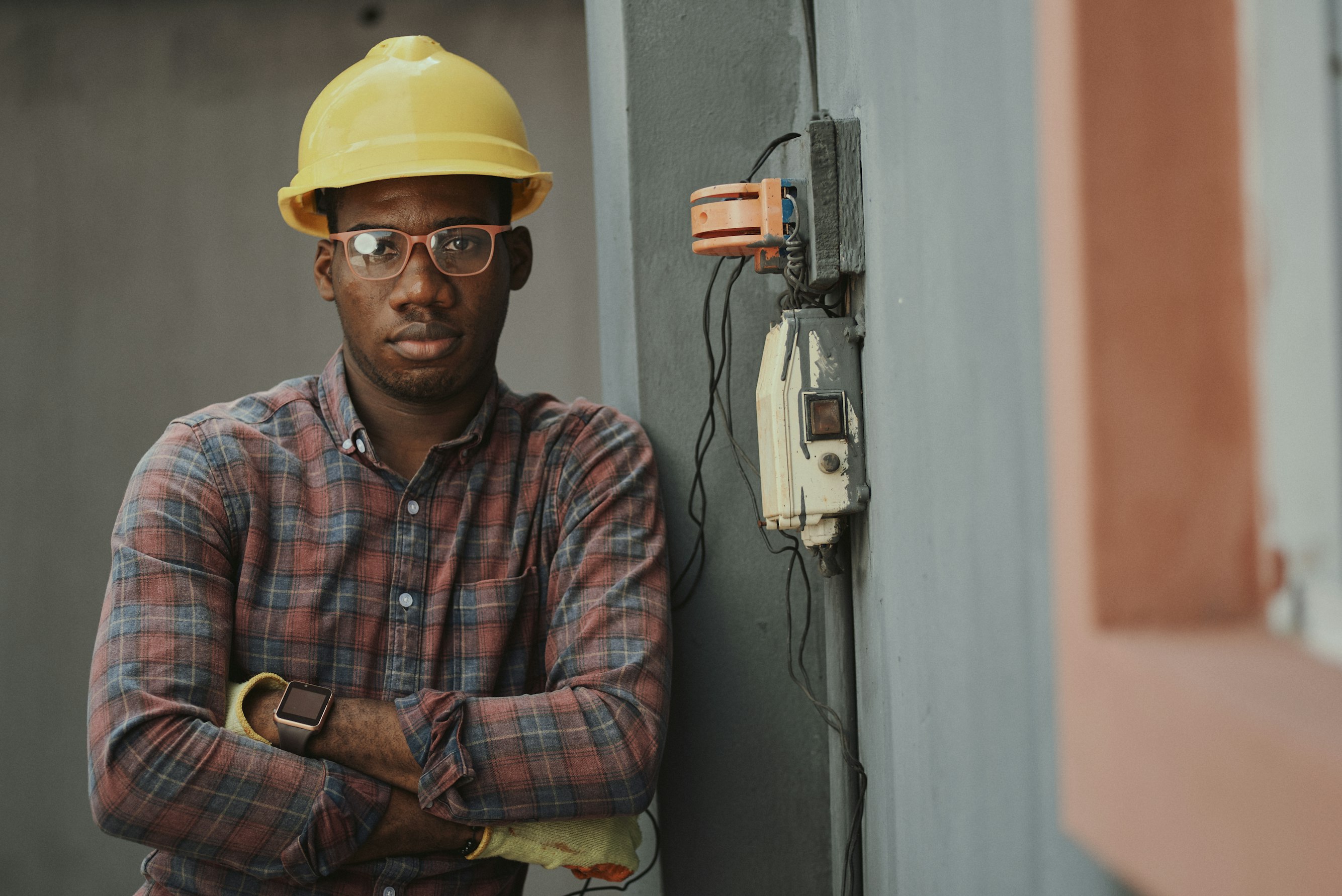 Grey Refrigeration Technician